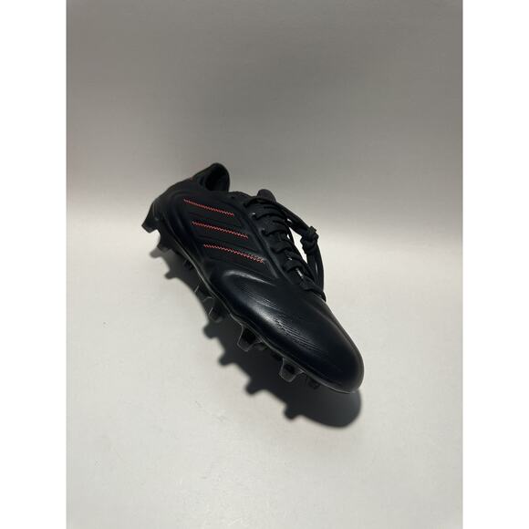 adidas Mens 7 COPA PURE 3 PRO FIRM GROUND SOCCER CLEATS Black/Red JP5620 NEW - Picture 2 of 6